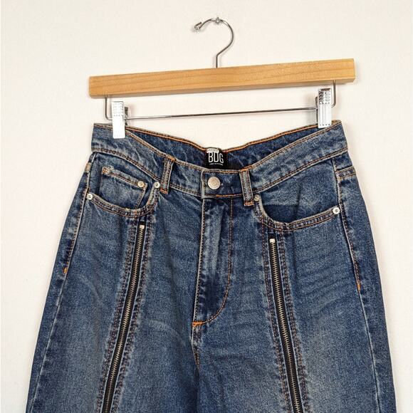 BDG Urban Outfitters Blue Slim Straight Jeans Size 28 - Picture 4 of 9